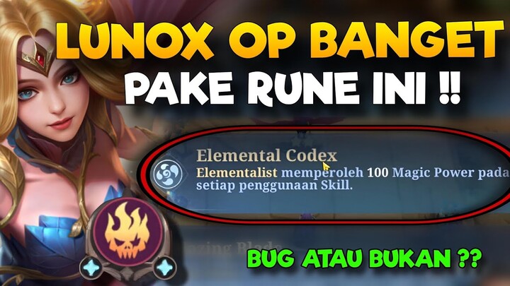 LUNOX MAKIN OP PAKE RUNE INI!! BUG ATAU BUKAN ?? COMBO MAGIC CHESS TERKUAT SAAT INI !! WAJIB COBA