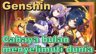 Cahaya bulan menyelimuti dunia