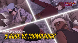 Lima Kage Kewalahan Menghentikan Momoshiki Otsutsuki!