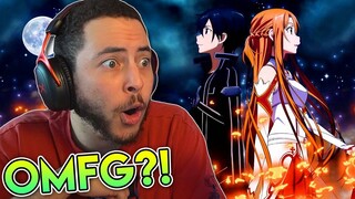 ACTUAL BANGERS?! Sword Art Online All Openings Reaction!