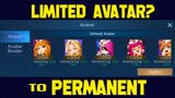 🔥LIMITED AVATAR? HOW TO MAKE PERMANENT😉 | MLBB