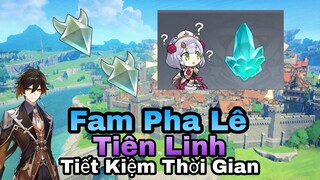 Chia sẻ cách fam pha lê , tiên linh , giúp tiết kiệm thời gian - Genshin Impact  | Nghĩa Keadehara