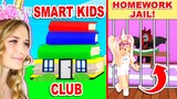 Going UNDERCOVER To A SMART KIDS ONLY CLUB In Adopt Me! (Roblox)