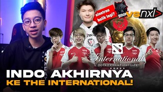 AKHIRNYA INDO KE DOTA 2 THE INTERNATIONAL! BOOM Dan Bigetron Ribut Sama NXL? - Lazy News Esports