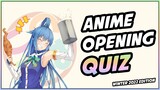 ANIME OPENING QUIZ (50 Openings) 