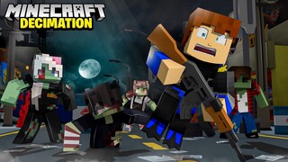 TRICKING MY FRIEND INTO A ZOMBIE APOCALYPSE! - Minecraft Decimation