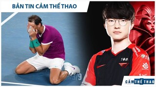 Bản tin Thể Thao | Djokovic & Federer chúc mừng Nadal, T1 ngược dòng ngoạn mục trước DK