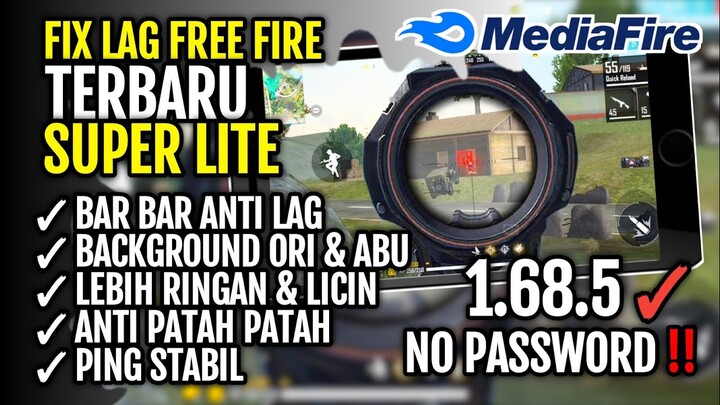 FIX LAG FREE FIRE 1.68.5 UPDATE❗CONFIG ANTI PATAH PATAH DAN LAG FF | CONFIG FIX LAG FF TERBARU