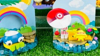 [Pocket Maple] Đồ chơi khối xây dựng Pokémon Keeppley loạt cảnh nhỏ loạt bữa tiệc theo chủ đề bữa ti