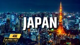 Flying Over Japan [4K] Oriental Relaxing Music