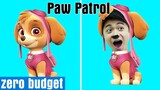 🐶Funny Paw patrolPARODY WITH ZERO BUDGET😂 Paw Patrol the movie mighty pups Complication | WOW Parody