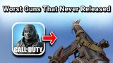 6 Worst Guns That CODM Never Released