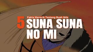 5 Fakta Menarik Tentang Buah Iblis SUNA SUNA NO MI Milik Chrocodile Onepiece 🔥