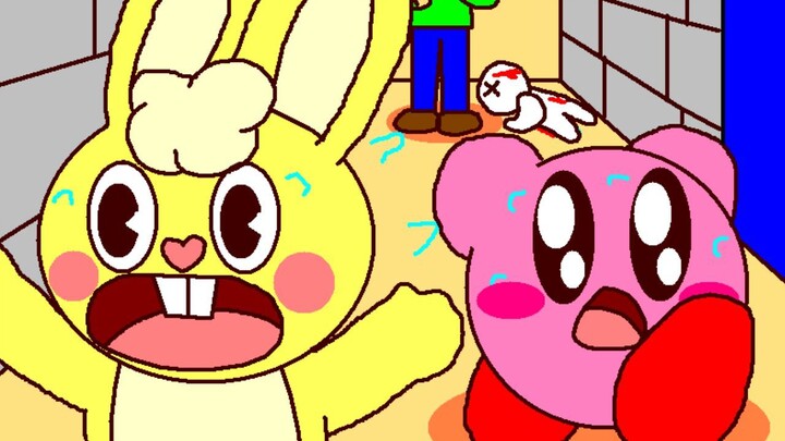 Cuddlesnam HTF Cuddles and Kirby Flash Animation Cartoon Full Shorts Complete Edition