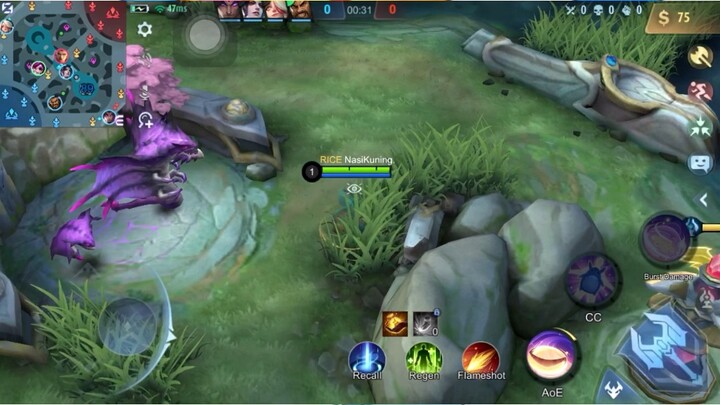 Nana gajah bikin ulah lagi 🗿 | mobile legend