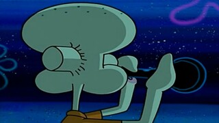 Squidward memainkan perekam, Spongebob menembak dengan ketapel, dan Squidward hampir mati tercekik!