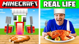 I Cooked Every Minecraft Food in Real Life