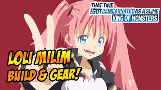 LOLI MILIM SEKALI ULTI MUSUH RATA DGN TANAH + BUILD & GEAR - TENSURA : KING OF MONSTER INDONESIA