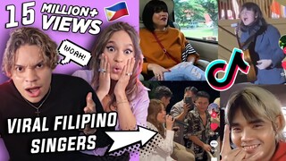 CARPOOL KARAOKE in the Philippines be DIFFERENT! Latinos react to Viral Filipino TikToks | VOL. 13