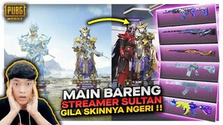 NIATNYA MAU PAMER SKIN TERNYATA DIA STREAMER SULTAN , NGERI TOTAL SKIN RATUSAN JUTA !! - PUBG MOBILE