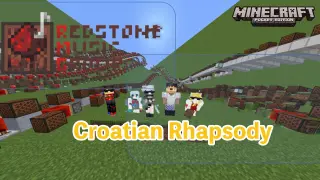 [Minecraft] Red stone music - Croatian Rhapsody