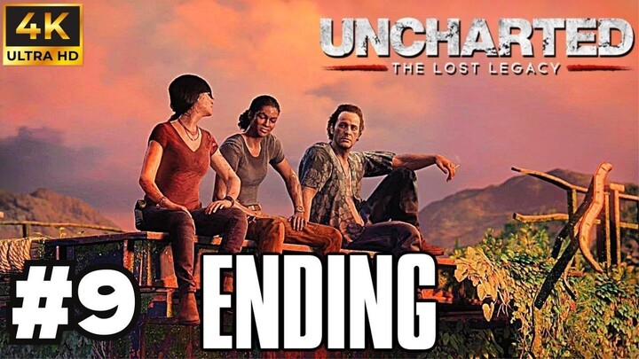 Saving Trusk and Stopping Train From Blast | Uncharted : The Lost Legacy | Gameplay 9 | Ending