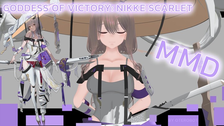 【MMD】GODDESS OF VICTORY: NIKKE 【SCARLET】【Easy-peasy Euthanasia】4K 60 FPS