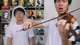 [Funny] Classical Composers: Violin Charades
