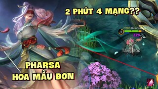 Tốp Mỡ | PHARSA HOA MẪU ĐƠN: NỮ CHỦ TỊCH HỘI NGƯỜI MÙ NHƯNG THÍNH? ĐẦU GAME 2 PHÚT 4 MẠNG! | MLBB