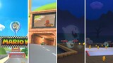 Mario Kart Tour - N64 Luigi Raceway & SNES Ghost Valley 2 Gameplay (All Variants)