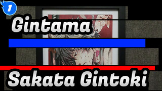 [Gintama Hand-Paint] Copy Painting Of Sakata Gintoki_1