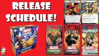 Marvel Champions Release Schedule! (Everything Confirmed so Far! - June 2021)