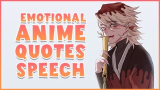 Emotional Anime Quotes With Voice | Anime Quotes