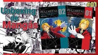 Unboxing de Mangás #01 | Fullmetal Alchemist
