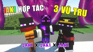 Minecraft THỢ SĂN BÓNG ĐÊM (Phần 5) #5- TIN VUI: JAKI 3 VŨ TRỤ HỢP TÁC VỚI NHAU  👮‍♂️👻🐺 vs 🤝