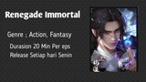 Renegade Immortal EPS 19 sub indo HD