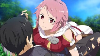 Kirito and Lisbeth SAO