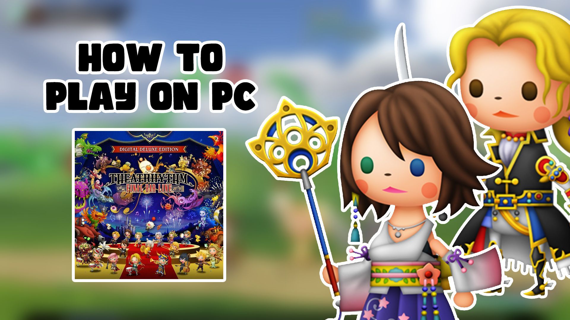 How to Download Ryujinx Emulator and Play Theatrhythm Final Bar Line on PC  (NSP) - BiliBili