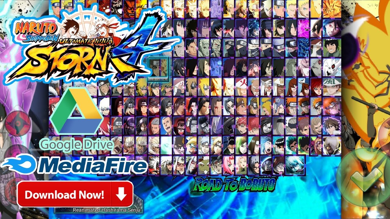 Naruto Shippuden Ultimate Ninja Storm 4 Road to Boruto Mugen apk [1.1gb] -  BiliBili