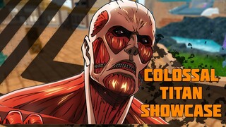 ARMIN/COLOSSAL TITAN SHOWCASE IN ALL STAR TOWER DEFENSE