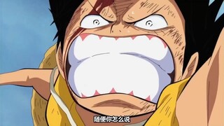 Luffy tries to save ace