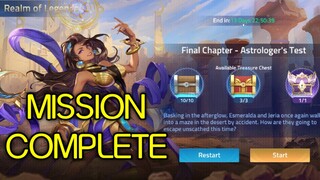 Final Chapter - Astrologer's Test (Realm of Legends) Walkthrough | Mobile Legends: Adventure