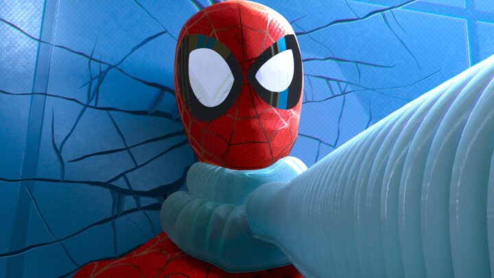 Berapa banyak bayangan Spider-Man generasi pertama dan kedua yang dapat ditemukan di film ini?