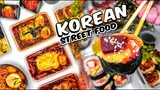KOREAN STREET FOOD  Popular KFOOD Cheesy Tteokbokki & Korean Ramyeon | Chilicious Korean Street Food