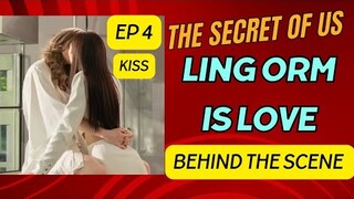 #secretofus | lingorm behind the scene kiss lesbian #lingorm #lesbian