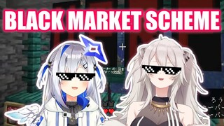 Kanata and Botan Blackmarket Quick Money Scheme in Summer Festival 【Hololive English Sub】