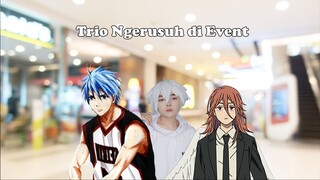 Nagi & Kuroko (ft. Angel) Ngerusuh di Event Miko Mall