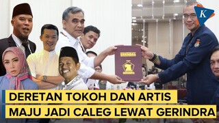 Deretan Selebritas yang Maju sebagai Bakal Caleg Partai Gerindra di Pileg 2024