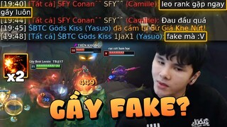 GẦY DÙNG ACC PHỤ LEO RANK NHƯNG TEAM TƯỞNG '' GẦY FAKE '' VÀ CÁI KẾT | GẦY BEST LEESIN