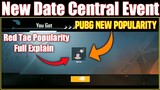 How To Use Red Tae Popularity Full Explain | Pubg Mobile New Popularity Red Tae